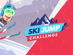 Jwèt Ski Jump Challenge sou entènèt