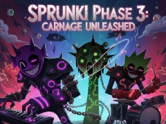 Jwèt Sprunki Phase 3: The Carnage Continues sou entènèt