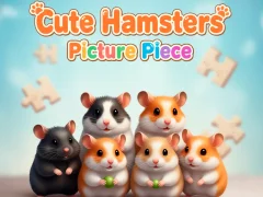Jwèt Cute Hamsters Picture piece sou entènèt
