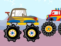 Jwèt Fun Monster Trucks Jigsaw sou entènèt