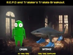 Jwèt R.E.P.O and Tralalero Tralala Breakout sou entènèt