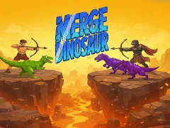 Jwèt Dinosaur Merge sou entènèt