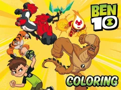 Jwèt Ben 10 Coloring sou entènèt