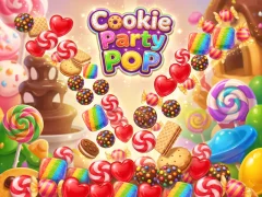 Jwèt Cookie Party Pop sou entènèt
