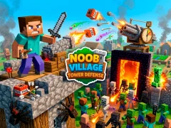 Jwèt Noob Village Tower Defense sou entènèt