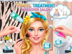Jwèt Pimple Treatment Makeover Salon sou entènèt
