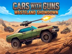 Jwèt Cars with Guns: Wasteland Showdown sou entènèt