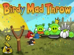 Jwèt Birdy Mad Throw sou entènèt