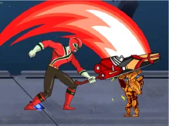 Jwèt Power Rangers Space war sou entènèt