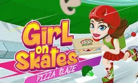 Jwèt Girl on Skates Pizza Mania sou entènèt