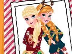 Jwèt Sisters Ugly Xmas Sweater sou entènèt