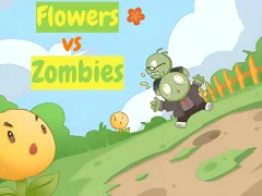 Jwèt Flowers vs Zombies sou entènèt