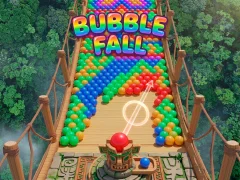 Jwèt Bubble Fall sou entènèt