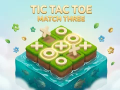 Jwèt Tic Tac Toe: Match Three sou entènèt