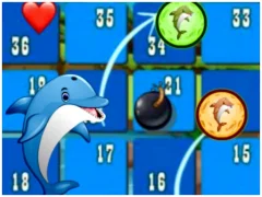 Jwèt Dolphin Dice Race sou entènèt