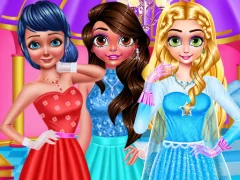 Jwèt BFF Ballroom Dance Outfits sou entènèt