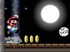 Jwèt Super Mario Flash Halloween Version sou entènèt