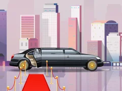 Jwèt Limousine Simulator sou entènèt
