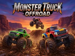 Jwèt Monster Truck Offroad sou entènèt