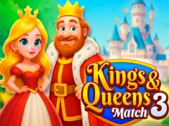 Jwèt Kings and Queens Match 3 sou entènèt