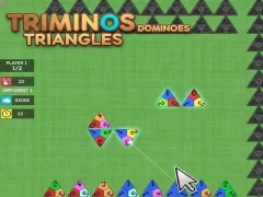 Jwèt Triminos Dominoes Triangles sou entènèt