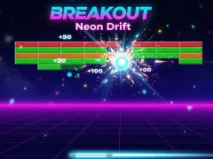 Jwèt Breakout Neon Drift sou entènèt