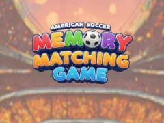 Jwèt American Soccer Memory Matching Game sou entènèt