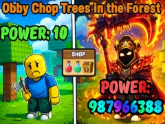Jwèt Obby Chop Trees in the Forest sou entènèt