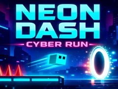 Jwèt Neon Dash Cyber Run sou entènèt