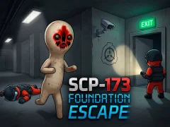Jwèt SCP 173 Escape sou entènèt