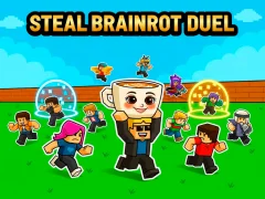 Jwèt Steal Brainrot Duel sou entènèt