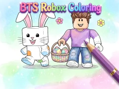 Jwèt BTS Roblox Coloring sou entènèt