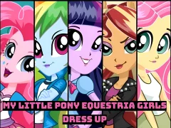Jwèt My Little Pony Equestria Girls dress up sou entènèt