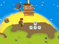 Jwèt Loot Island Treasure Digger sou entènèt