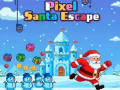 Jwèt Pixel Santa Escape sou entènèt