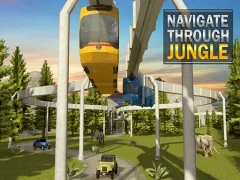Jwèt Elevated Train Driving Simulator Sky Tram Driver sou entènèt