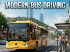 Jwèt Modern Bus Driving sou entènèt