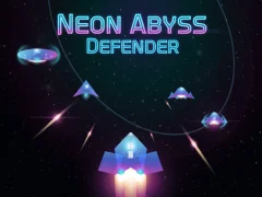 Jwèt Neon Abyss Defender sou entènèt