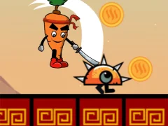 Jwèt Carrot Ninja sou entènèt