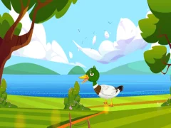 Jwèt Duck Boost Escape sou entènèt
