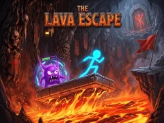 Jwèt The Lava Escape sou entènèt