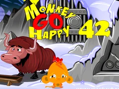 Jwèt Monkey Go Happy Stage 42 sou entènèt