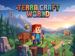 Jwèt Terra Craft World sou entènèt