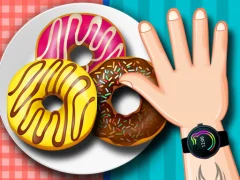 Jwèt Donut Challenge sou entènèt