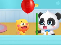 Jwèt Baby Panda Science World sou entènèt