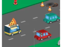 Jwèt Food Rush Traffic sou entènèt