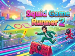 Jwèt Squid Game Runner 2 sou entènèt