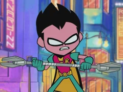 Jwèt Teen Titans Go! Hidden Numbers sou entènèt