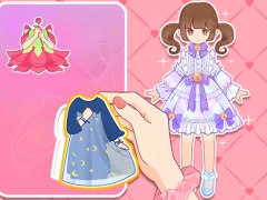Jwèt Paper Doll For Girls Dress Up sou entènèt