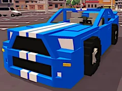 Jwèt Cubic Cars Highway sou entènèt
